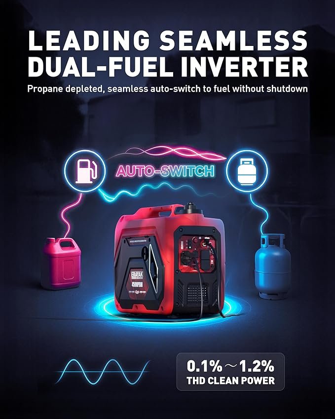 ERAYAK Tri-Fuel Inverter