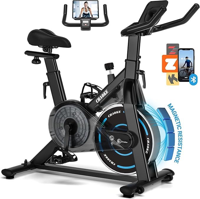 Exercise Bike, CHAOKE Quiet Magnetic