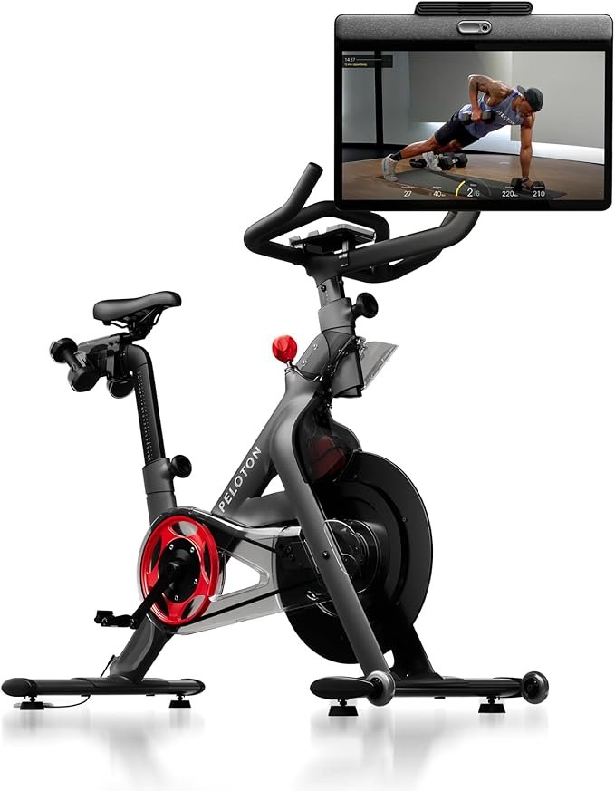 Peloton Exercise Cross Training Bike, Indoor Stationary Bike for Home Workouts