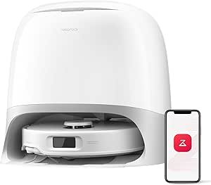 roborock Qrevo Curv S5X Robot Vacuum and Mop, 18,500Pa Suction, Zero-Tangling Design